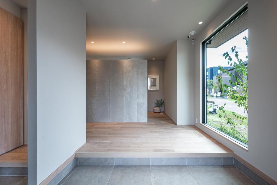 広々としたエントランス