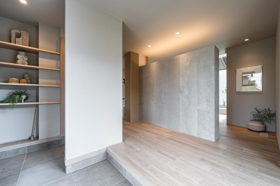 広々としたエントランス