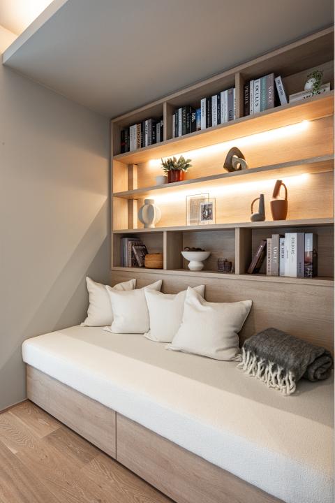 “こもり感”のある落ち着く場所ヌック