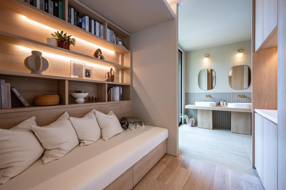 “こもり感”のある落ち着く場所ヌック