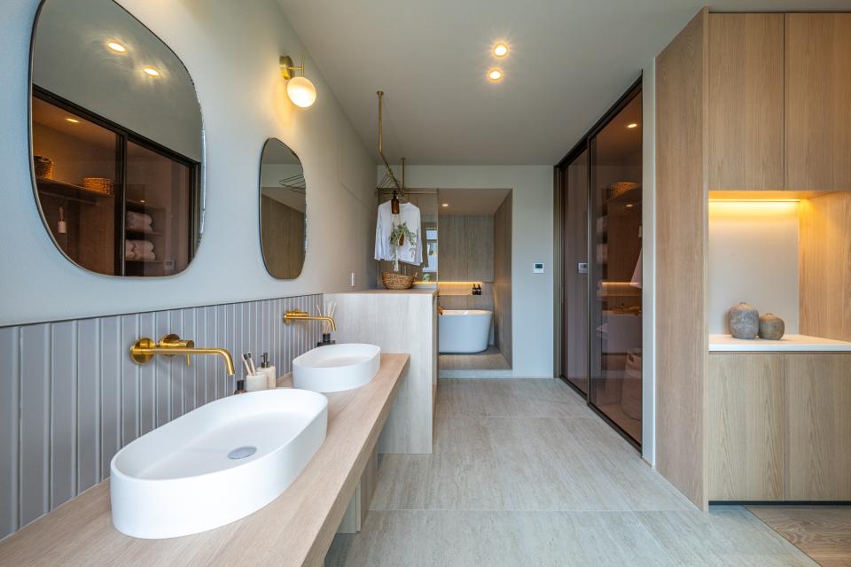 家事室にも最適なランドリールーム